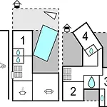 Nice Home In Saldun With Sauna Holiday home *